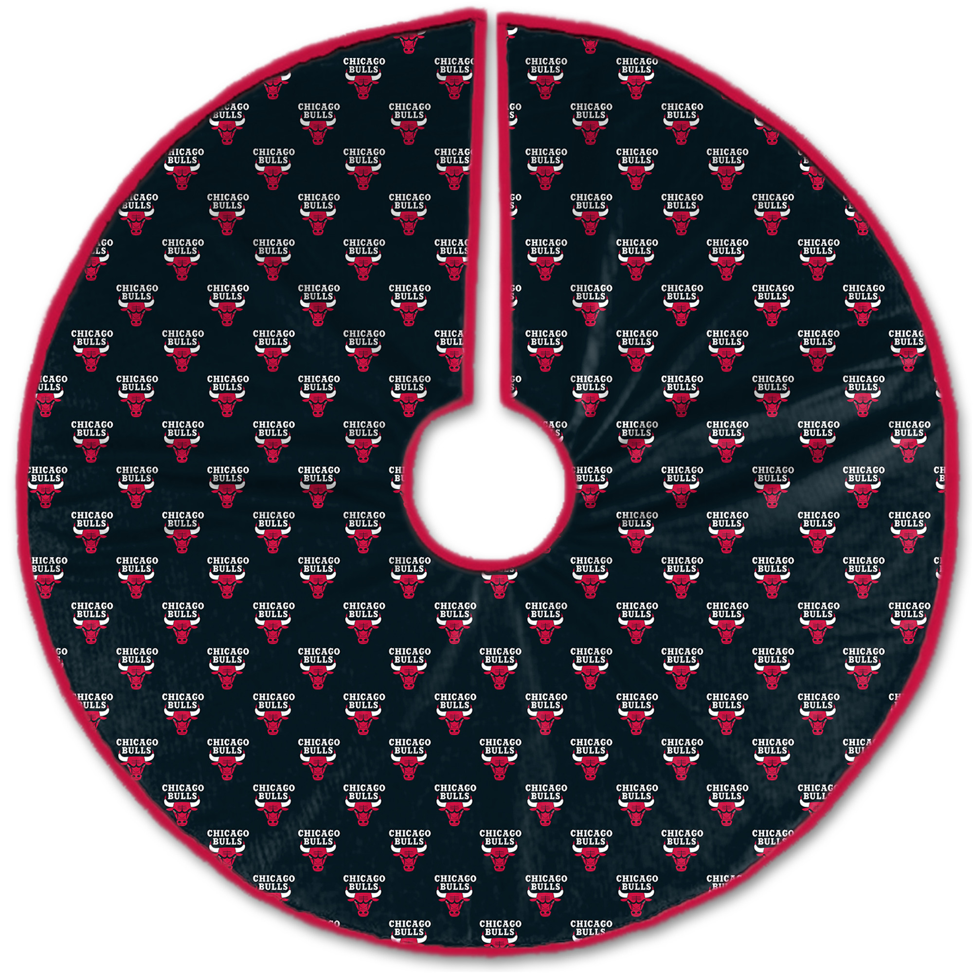 Chicago Bulls Microplush Christmas Tree Skirt