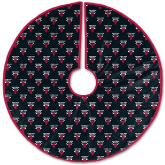 Chicago Bulls Microplush Christmas Tree Skirt