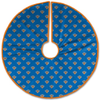 New York Knicks Microplush Christmas Tree Skirt