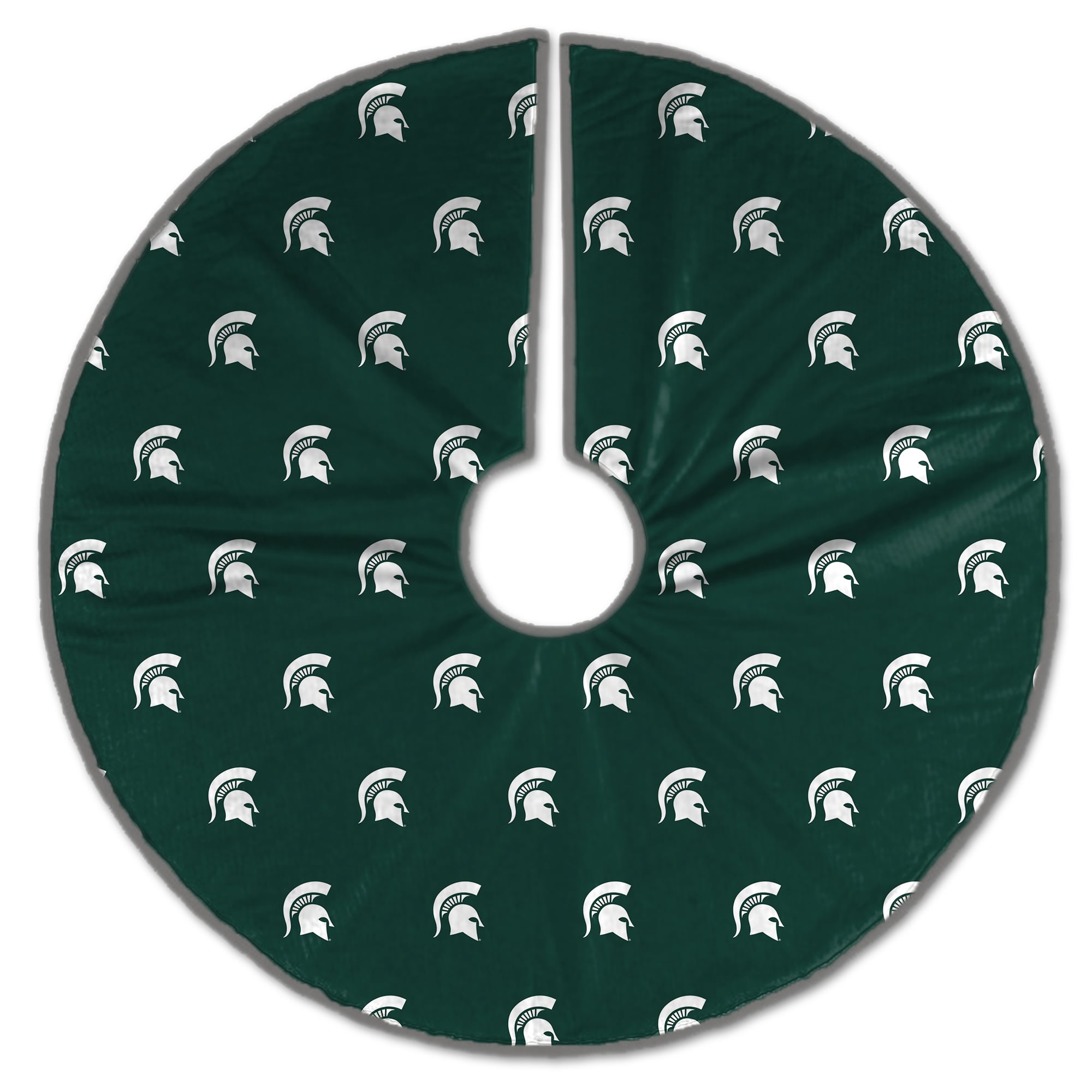 Michigan State Spartans Microplush Christmas Tree Skirt