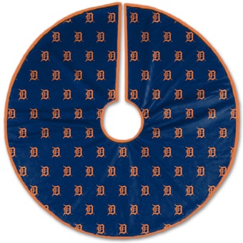 Detroit Tigers Microplush Christmas Tree Skirt