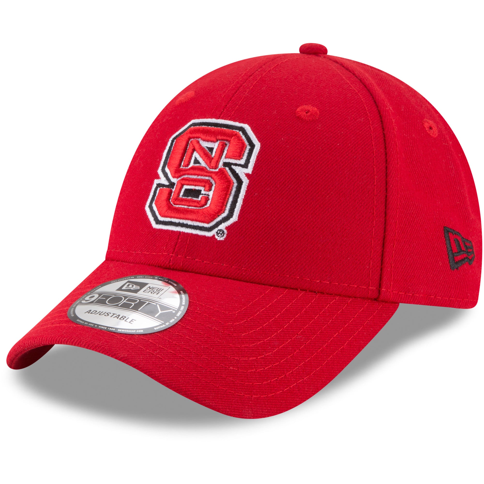 Men's New Era Red NC State Wolfpack The League 9FORTY Adjustable Hat