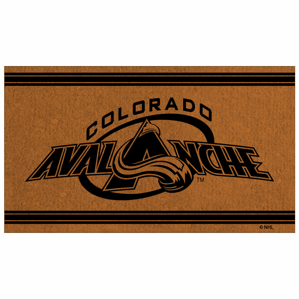 Colorado Avalanche 16" x 28" Logo Turf Mat