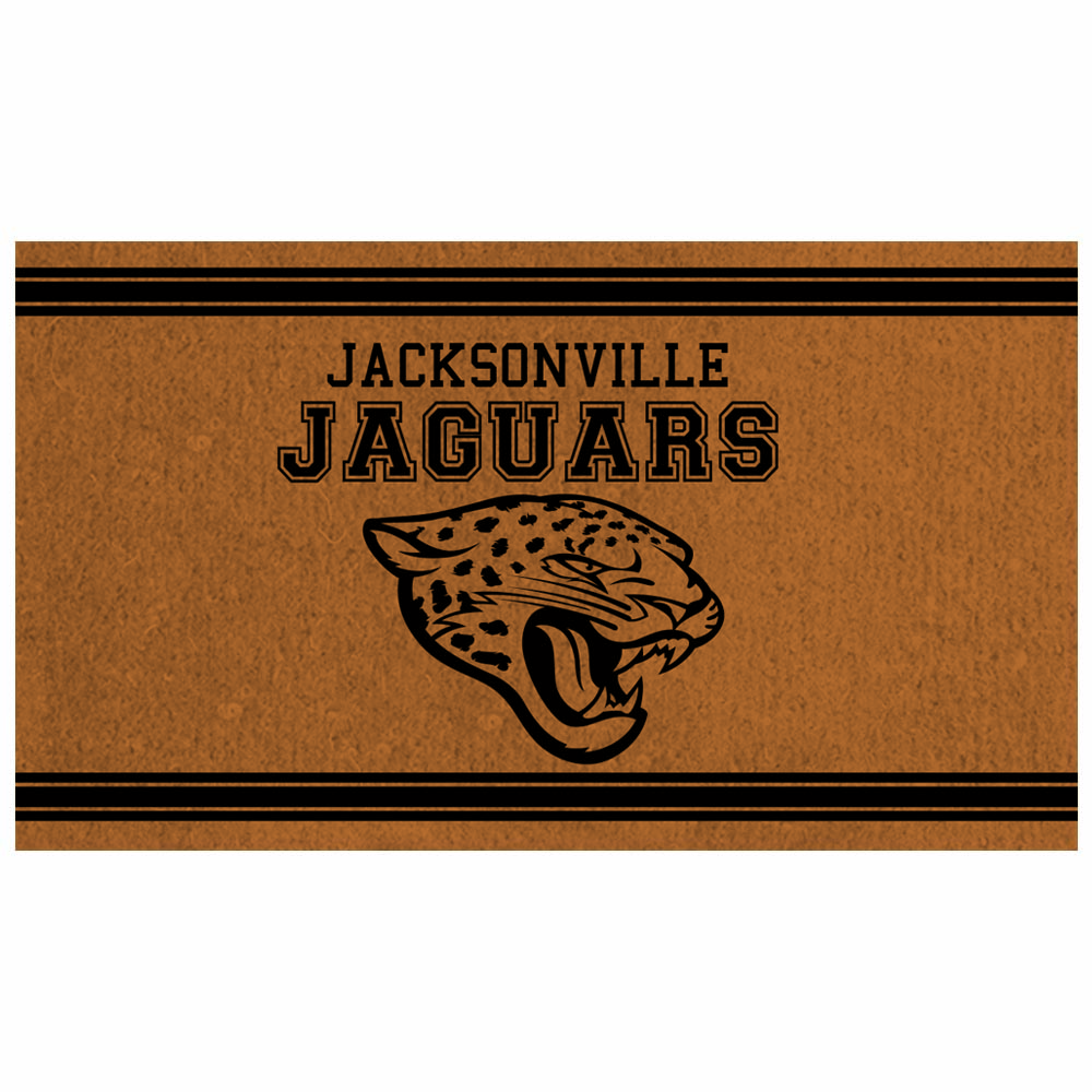 Jacksonville Jaguars 16" x 28" Logo Turf Mat
