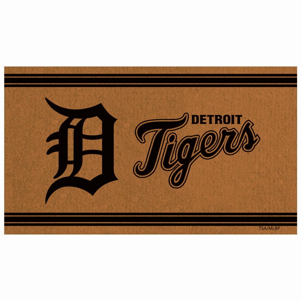 Detroit Tigers 16" x 28" Logo Turf Mat
