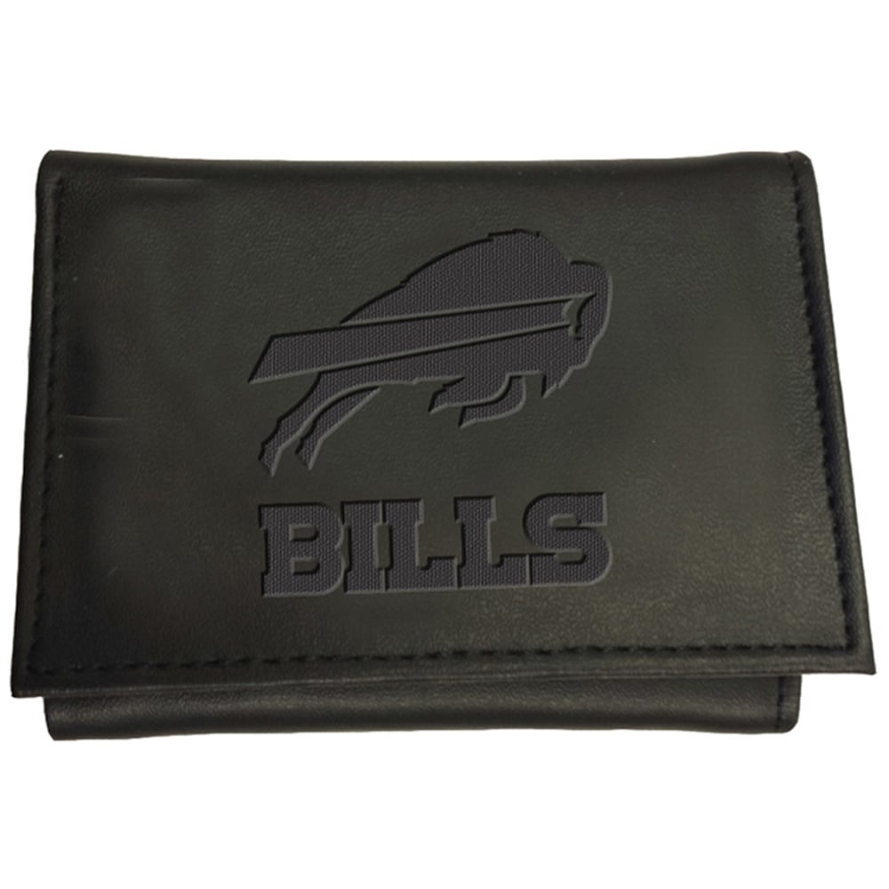 Men's Black Buffalo Bills Hybrid Tri-Fold Wallet