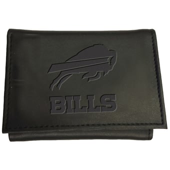 Men's Black Buffalo Bills Hybrid Tri-Fold Wallet