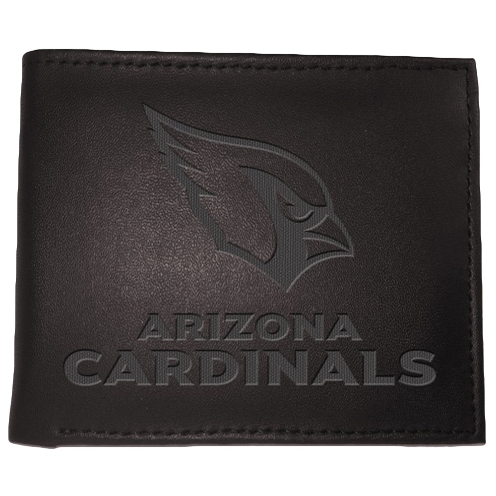 Men's Black Arizona Cardinals Hybrid Bi-Fold Wallet