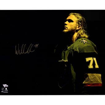 William Karlsson Vegas Golden Knights Autographed 16" x 20" Pregame Photograph