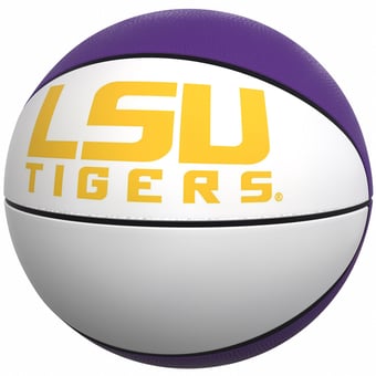 LSU Tigers Official-Size Autograph Basketball