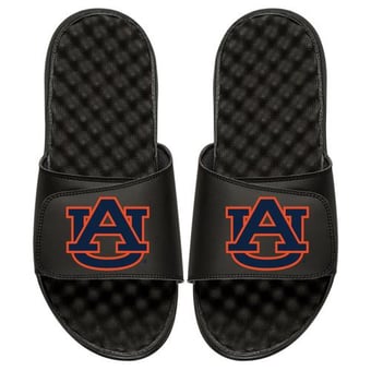 Youth ISlide Black Auburn Tigers Primary Logo Slide Sandals