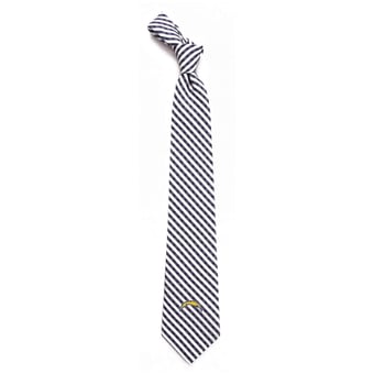 Los Angeles Chargers Gingham Tie
