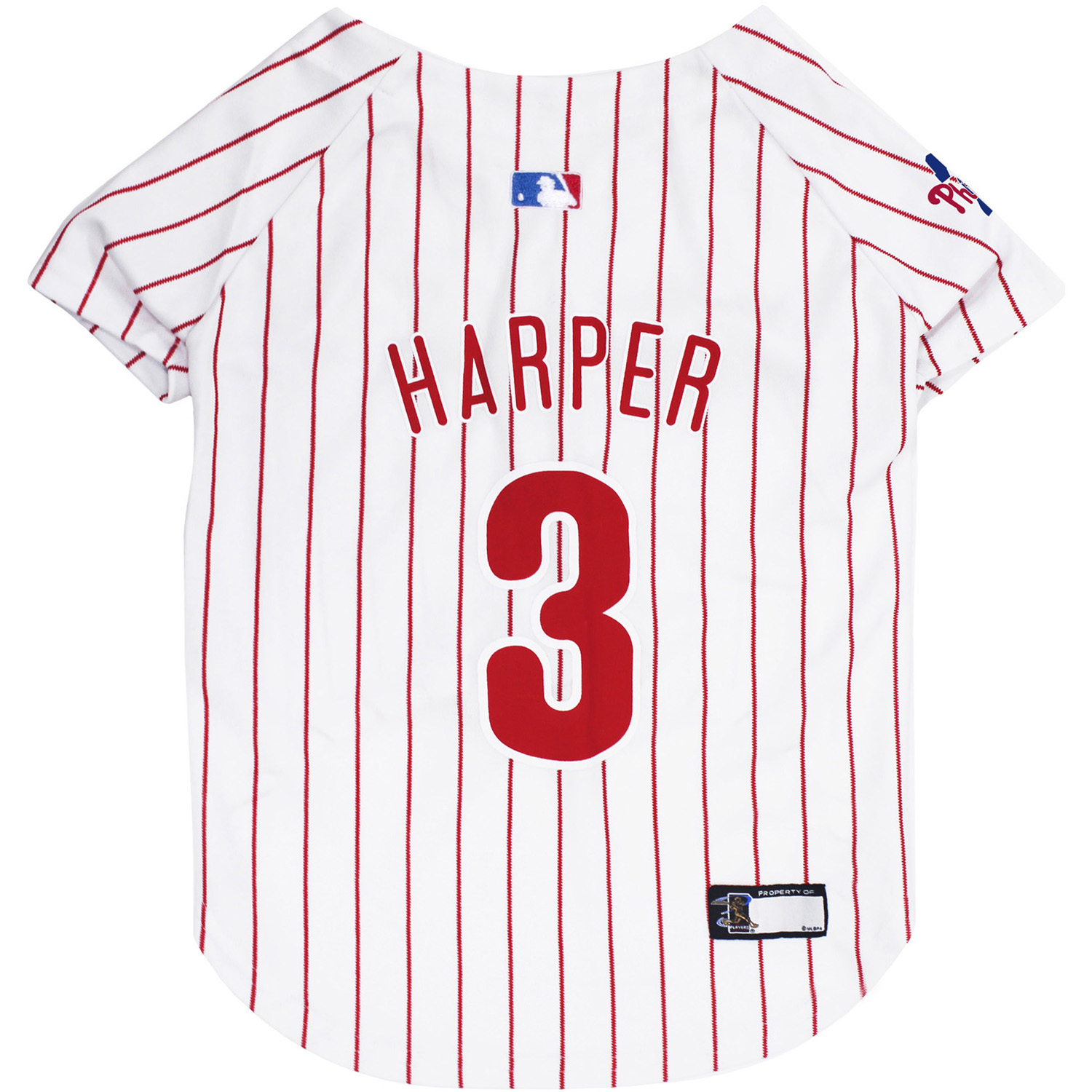 Bryce Harper White Philadelphia Phillies Player Pet Jersey Bryce Harper White Philadelphia Phillies Player Pet Jersey