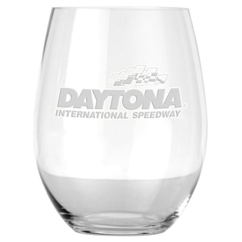 Daytona International Speedway NASCAR 22oz Stemless Wine Glass