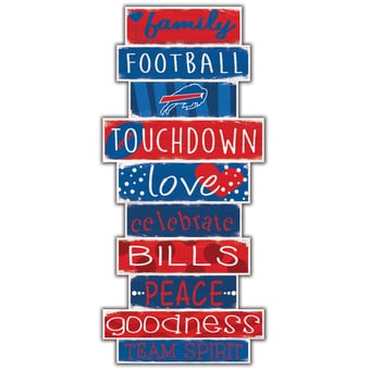 Buffalo Bills 5'' x 24'' Celebrations Stack Sign