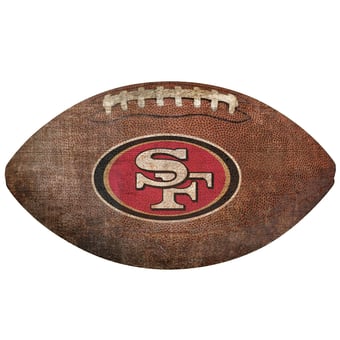 San Francisco 49ers 12'' Football Sign