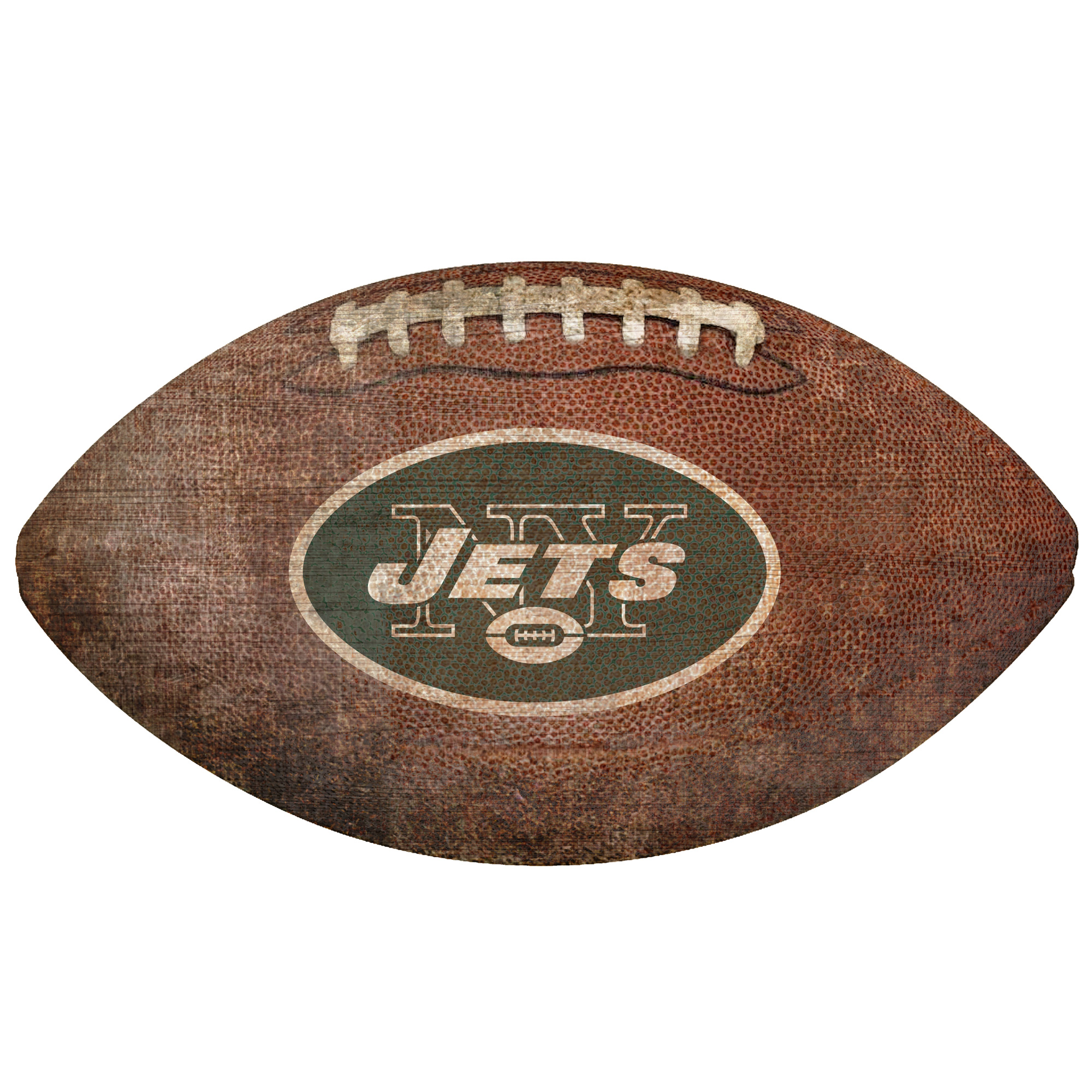 New York Jets 12'' Football Sign