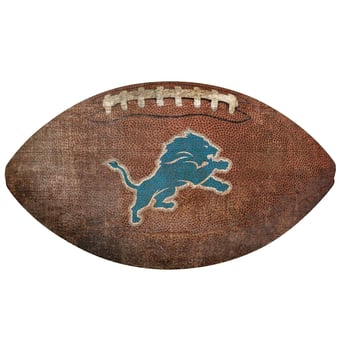 Detroit Lions 12'' Football Sign