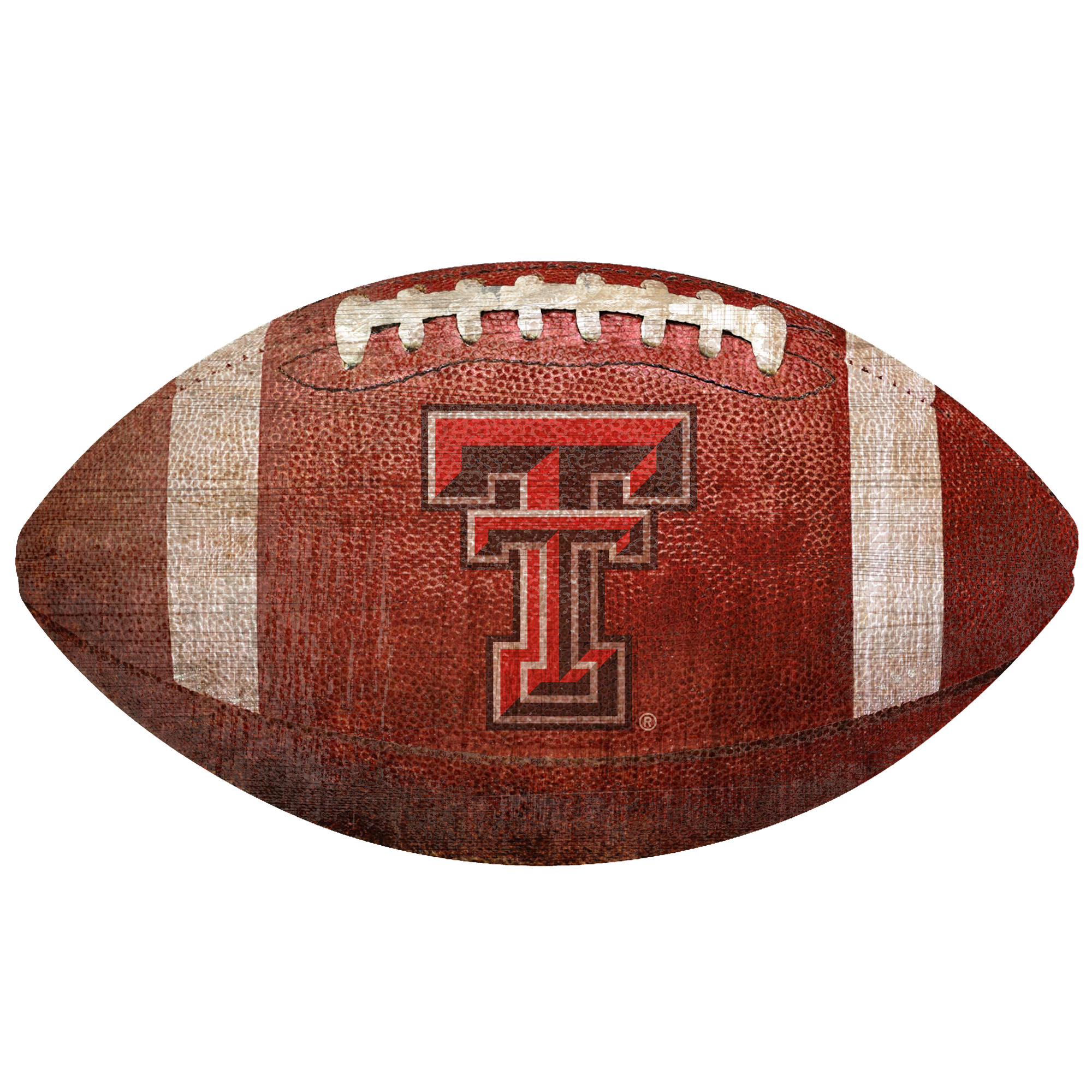 Texas Tech Red Raiders 12'' Football Sign