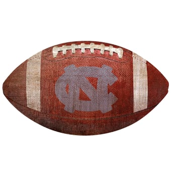 North Carolina Tar Heels 12'' Football Sign