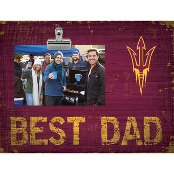 Arizona State Sun Devils 8'' x 10.5'' Best Dad Clip Frame