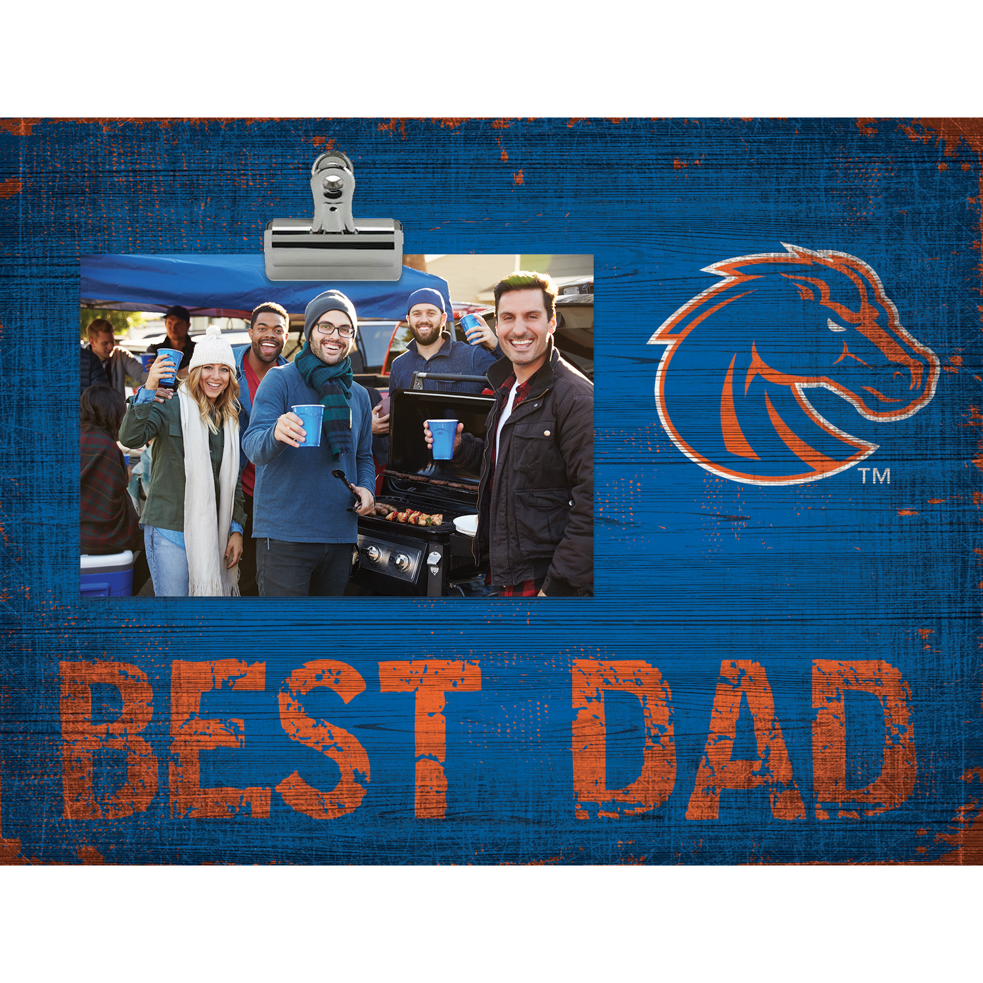 Boise State Broncos 8'' x 10.5'' Best Dad Clip Frame
