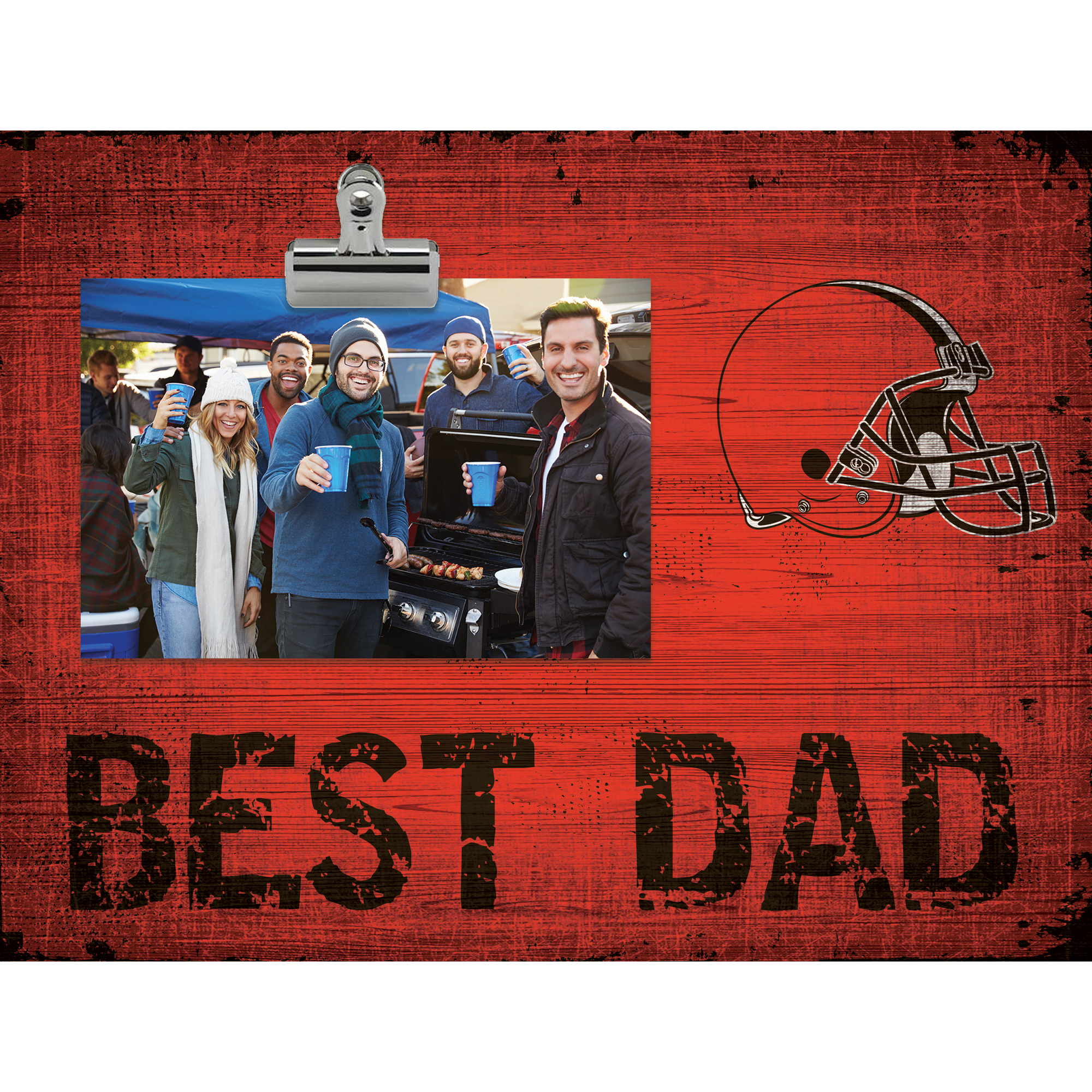 Cleveland Browns 8'' x 10.5'' Best Dad Clip Frame