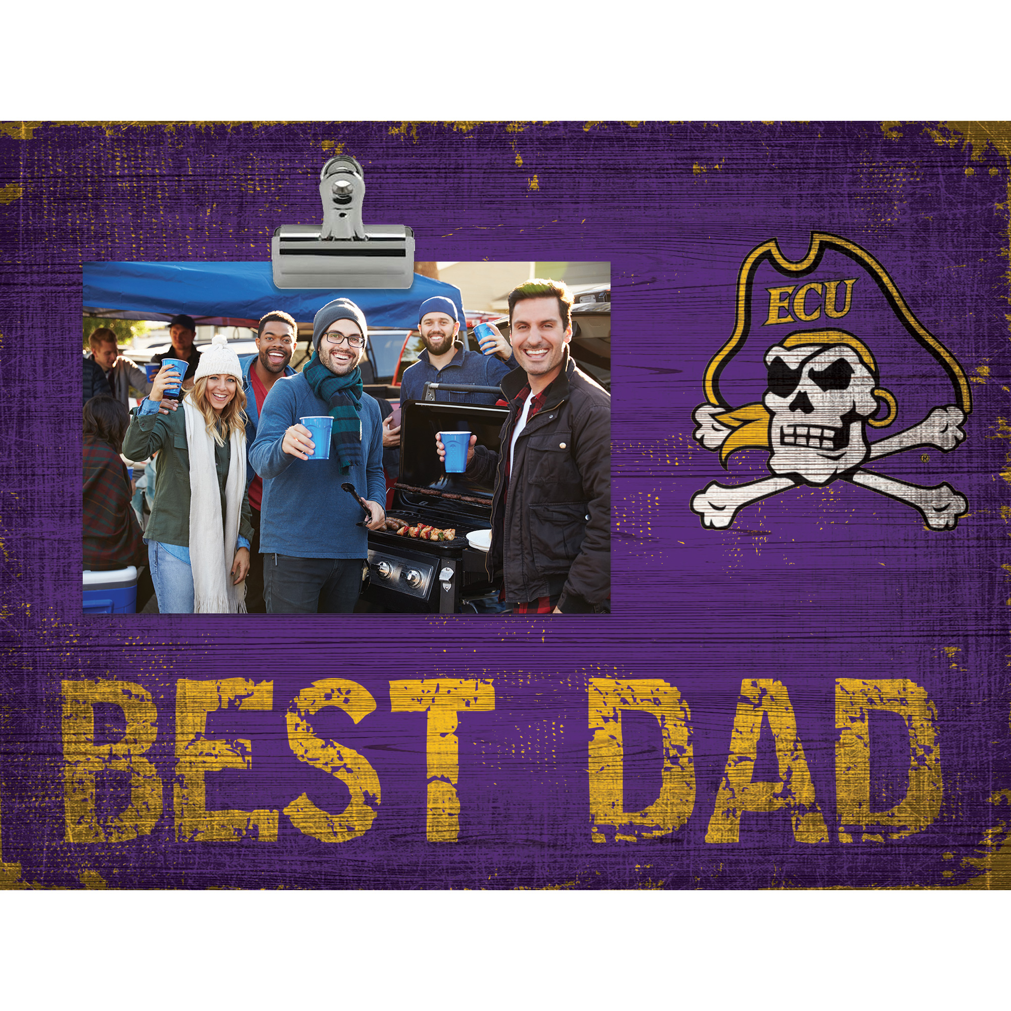 ECU Pirates 8'' x 10.5'' Best Dad Clip Frame