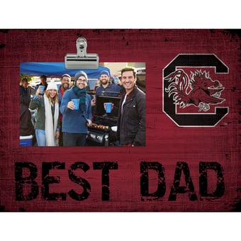 South Carolina Gamecocks 8'' x 10.5'' Best Dad Clip Frame