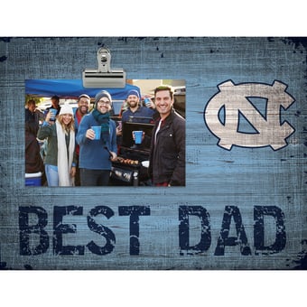 North Carolina Tar Heels 8'' x 10.5'' Best Dad Clip Frame