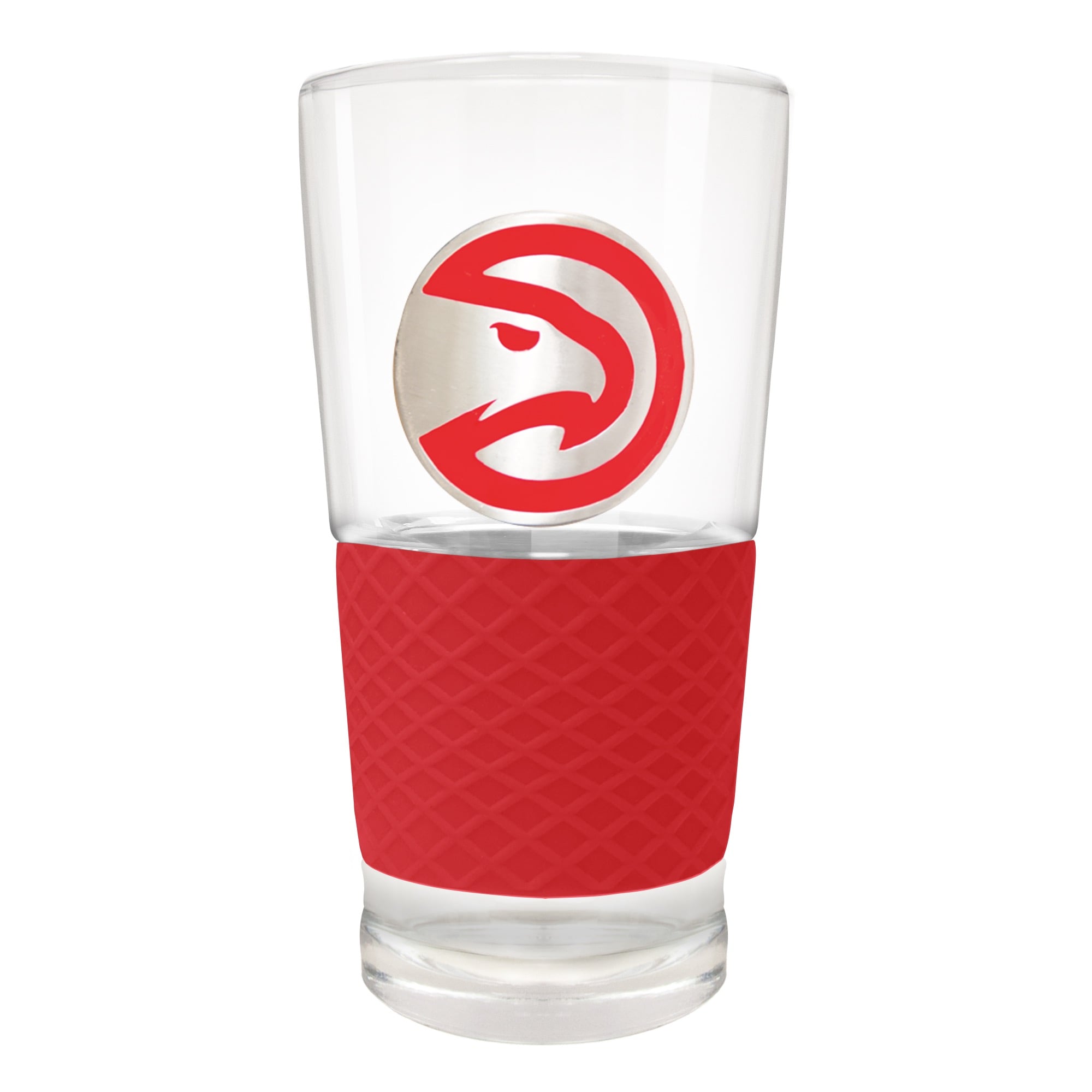 Atlanta Hawks 22oz. Pilsner Glass with Silicone Grip
