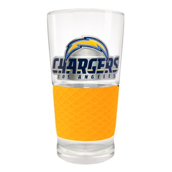 Los Angeles Chargers 22oz. Pilsner Glass with Silicone Grip