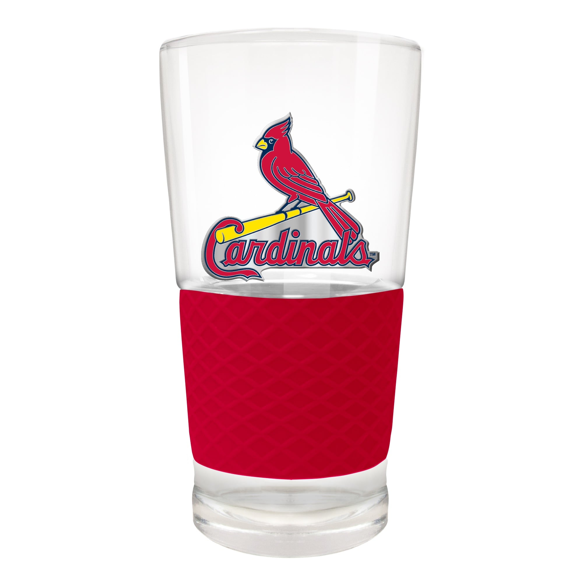 St. Louis Cardinals 22oz. Pilsner Glass with Silicone Grip
