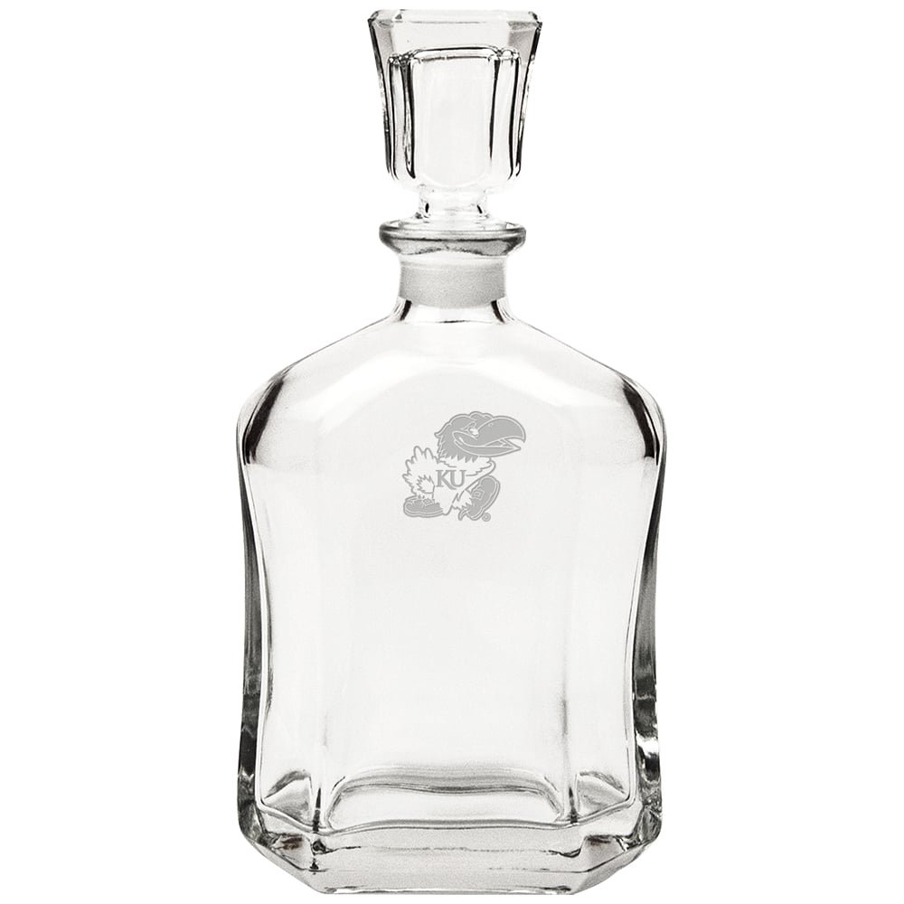 Kansas Jayhawks 23.75oz. Whiskey Decanter