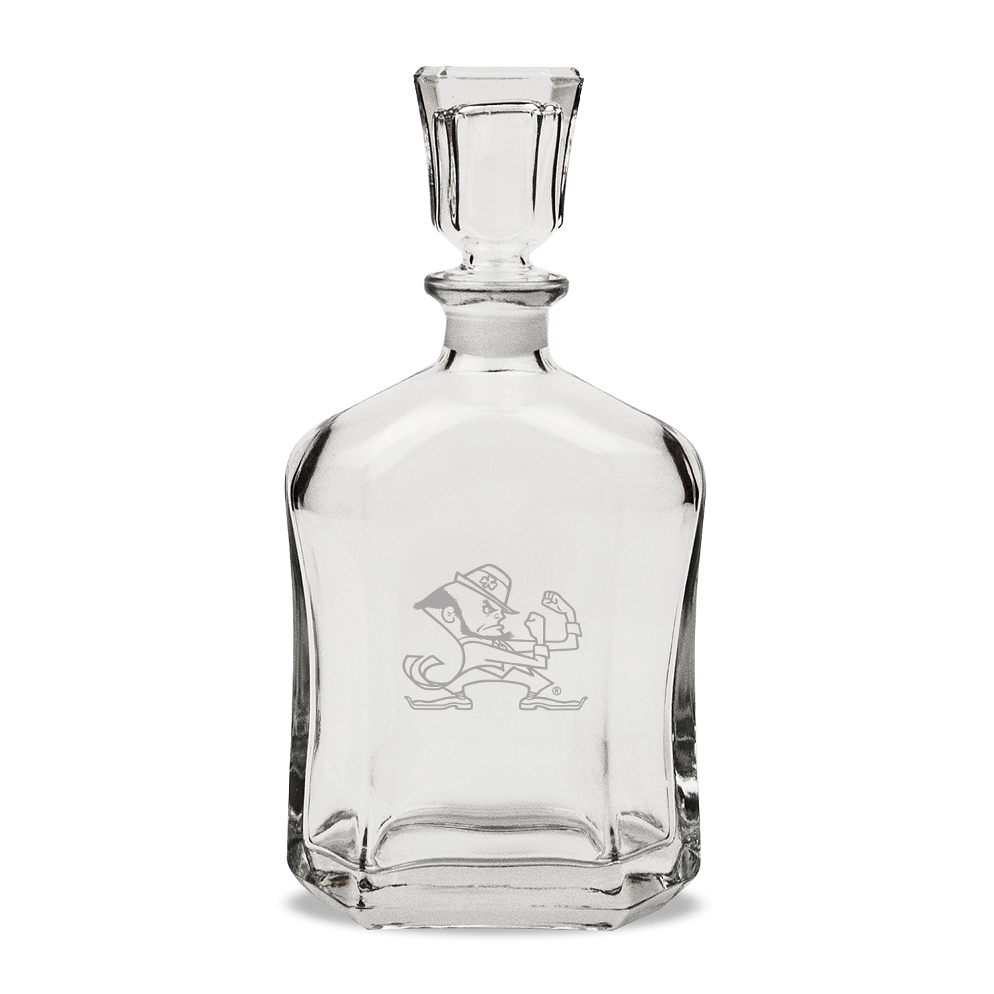 Notre Dame Fighting Irish Mascot 23.75oz. Whiskey Decanter