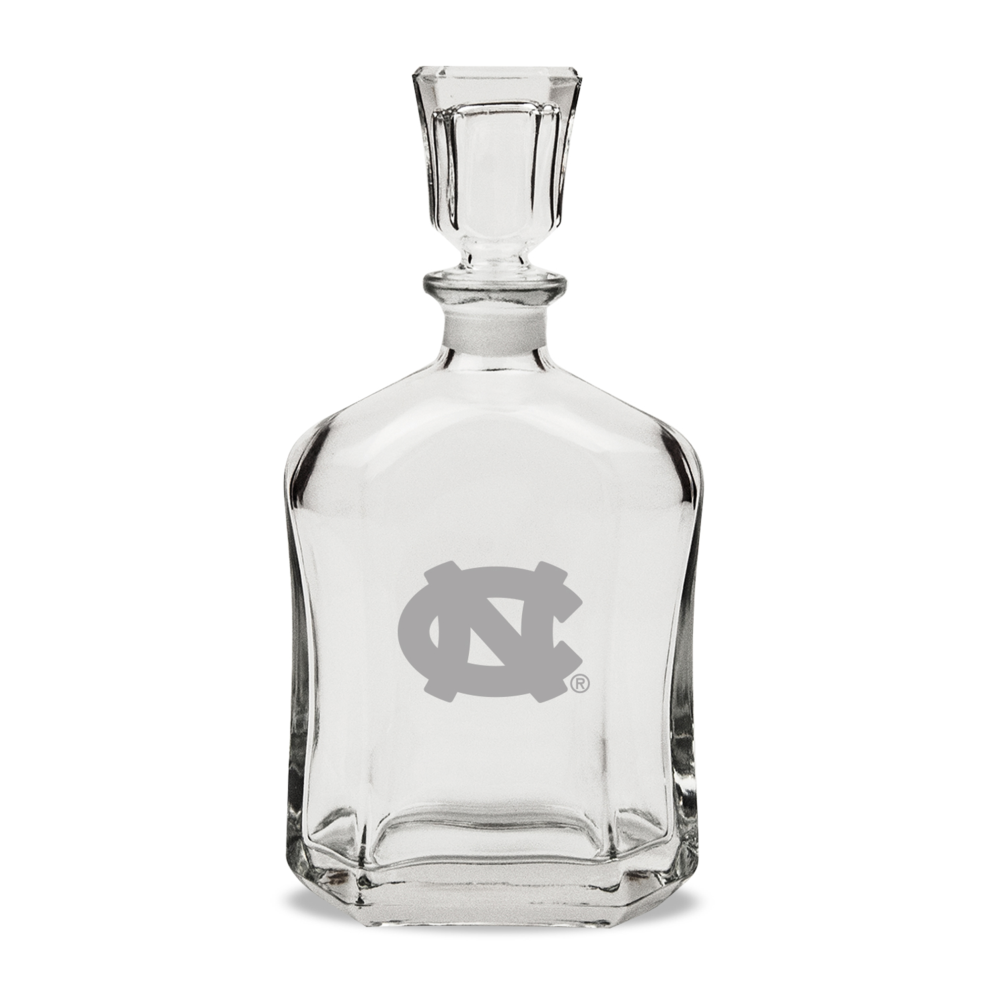 North Carolina Tar Heels 23.75oz. Whiskey Decanter