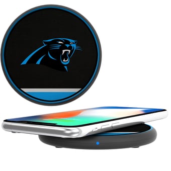 Keyscaper Carolina Panthers 15 Watt Wireless Induction Charger