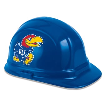 Kansas Jayhawks WinCraft Team Licensed Construction Hard Hat