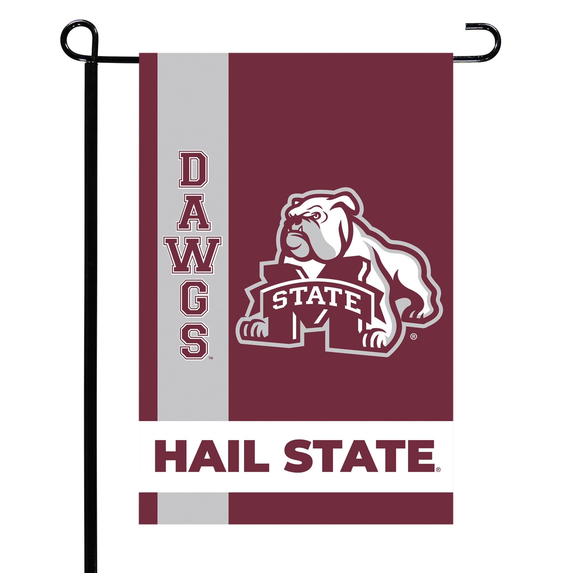 Mississippi State Bulldogs Team Garden Flag
