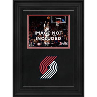 Portland Trail Blazers Deluxe 8" x 10" Horizontal Photograph Frame with Team Logo