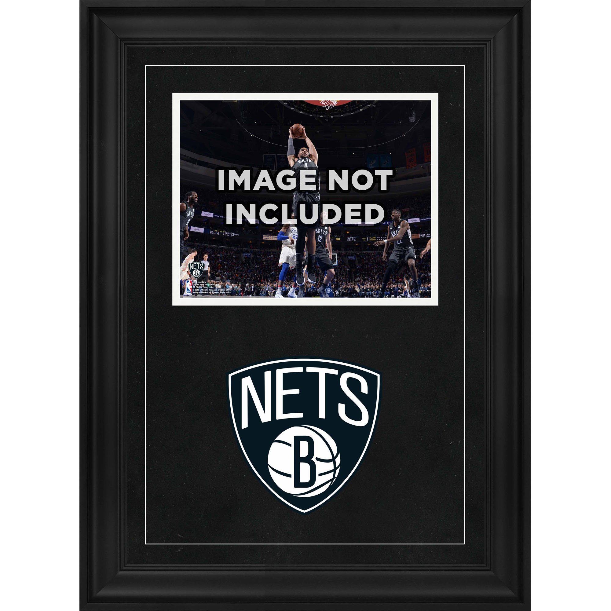 “Brooklyn Nets Deluxe 8″” x 10″” Horizontal Photograph Frame with Team Logo” “Brooklyn Nets Deluxe 8″” x 10″” Horizontal Photograph Frame with Team Logo”