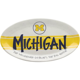 Michigan Wolverines Oval Kitchen Platter