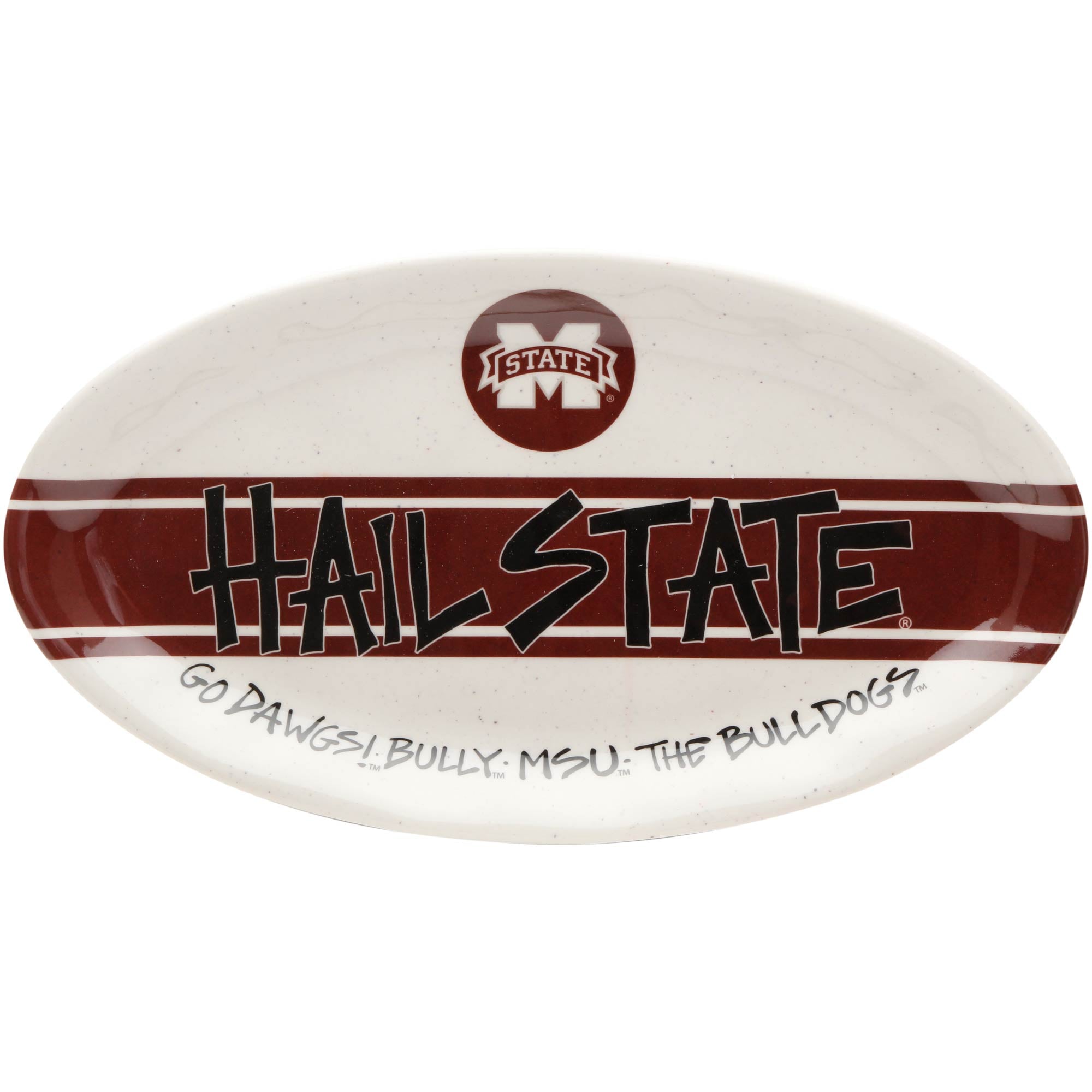 Mississippi State Bulldogs Oval Kitchen Platter