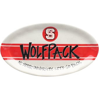 NC State Wolfpack Oval Kitchen Platter
