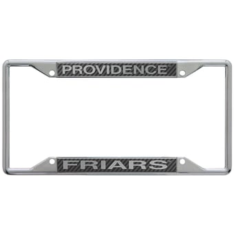 WinCraft  Providence Friars Chrome Plated Metal License Plate Frame