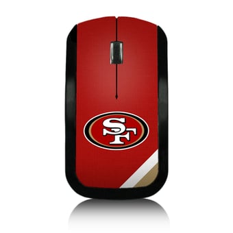 San Francisco 49ers Diagonal Stripe Wireless Mouse