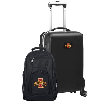 Iowa State Cyclones Deluxe 2-Piece Backpack and Carry-On Set