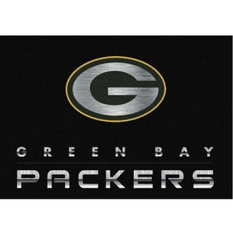 Green Bay Packers Imperial 3'10'' x 5'4'' Chrome Rug