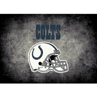 Indianapolis Colts Imperial 3'10" x 5'4" Distressed Rug