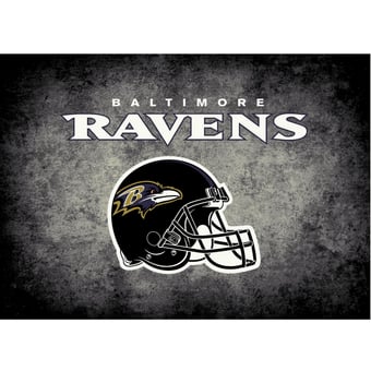 Baltimore Ravens Imperial 3'10" x 5'4" Distressed Rug
